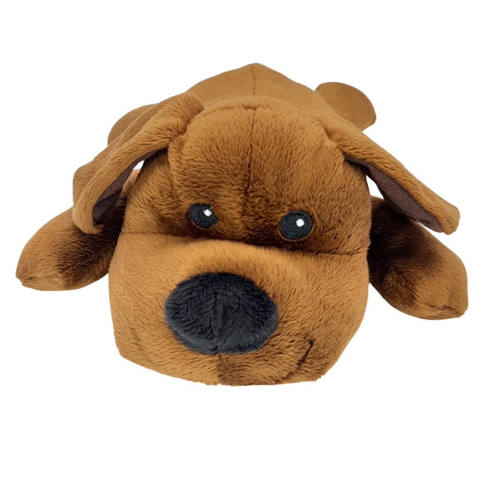 Melissa & Doug Brown Puppy Dog Plush Floppy Stuffed Animal 9 Inch Toy